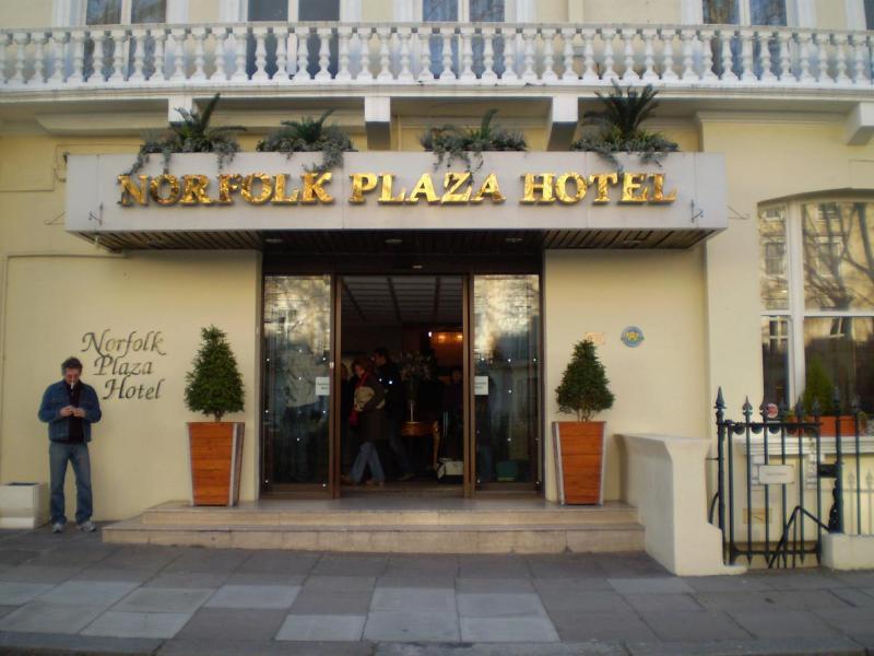 Norfolk Plaza Hotel Лондон Екстер'єр фото