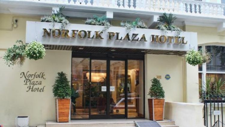 Norfolk Plaza Hotel Лондон Екстер'єр фото